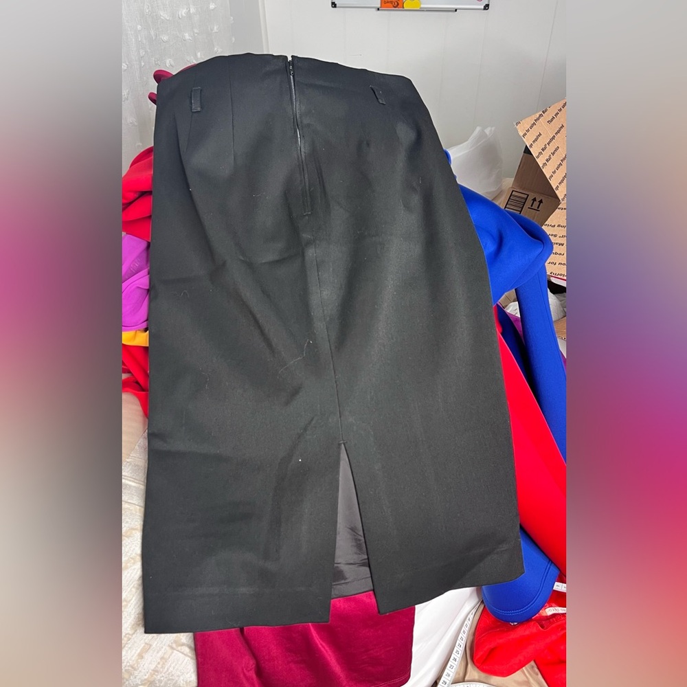 Express Black Pencil Skirt